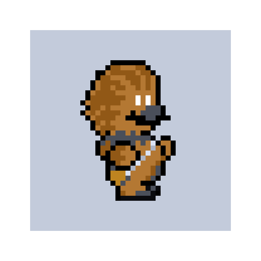 pixelart mario mosaïc streetart chewbacca starwars rebel